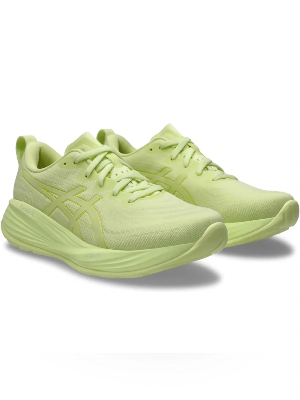 ASICS Women's Neon Lime Athletic Running Shoes - Picture 1 of 4
